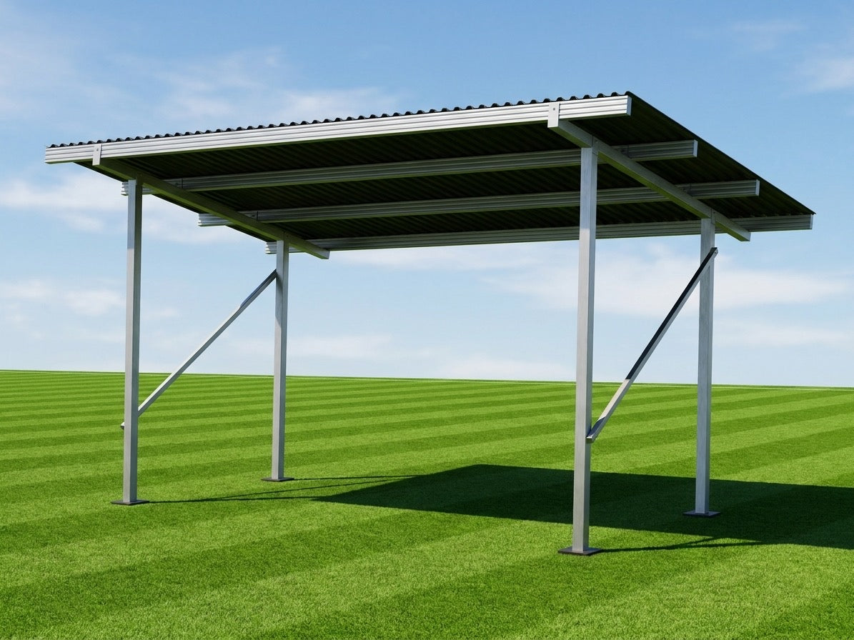 4-Row Aluminium Grandstand Roof
