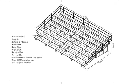 Aluminium Grandstand