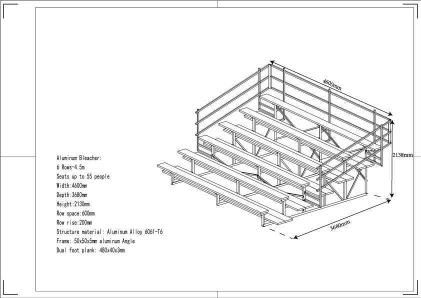 Aluminium Grandstand